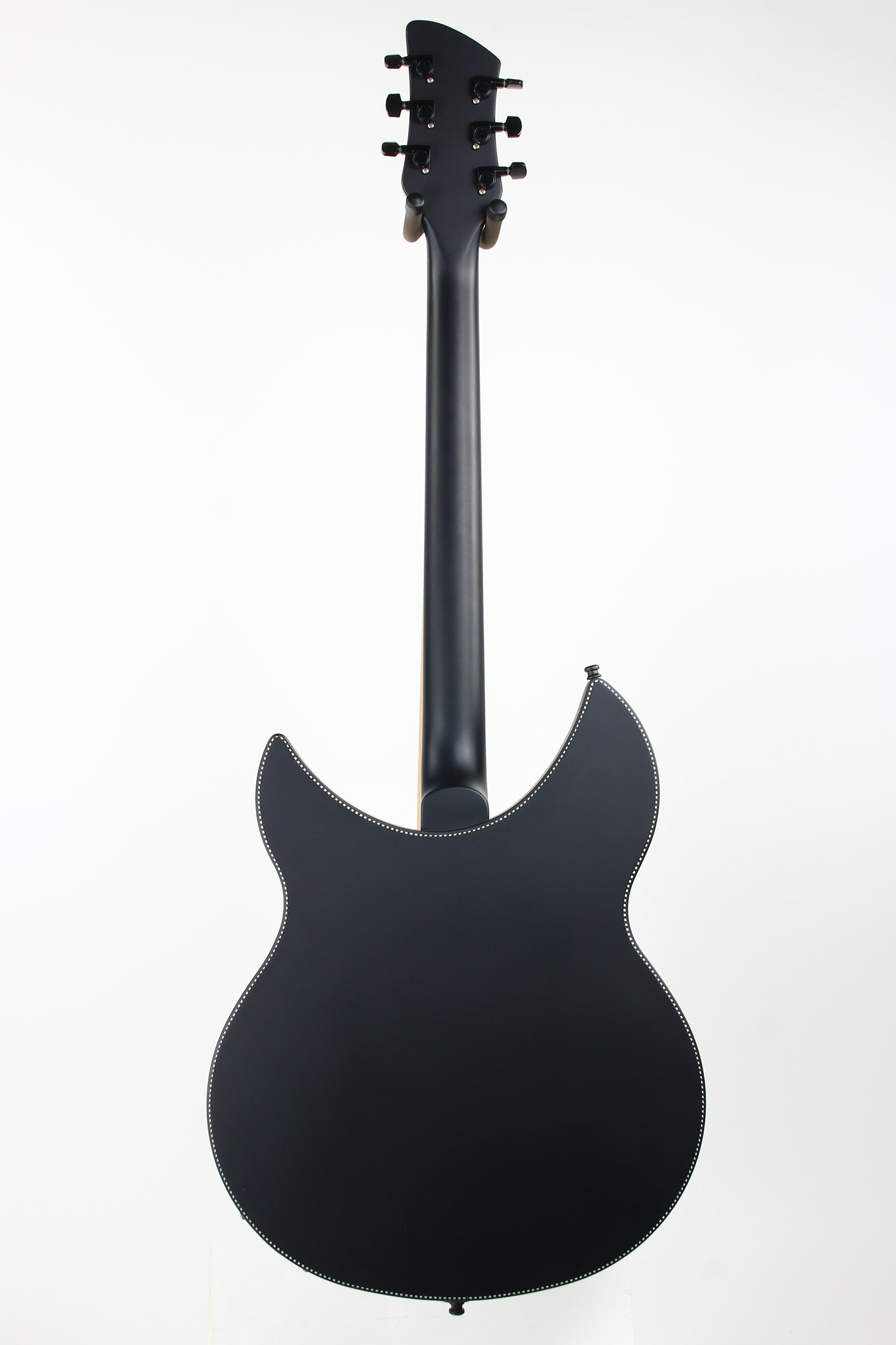 2016 Rickenbacker 360 Noir Limited Edition Matte Black Checkerboard Binding