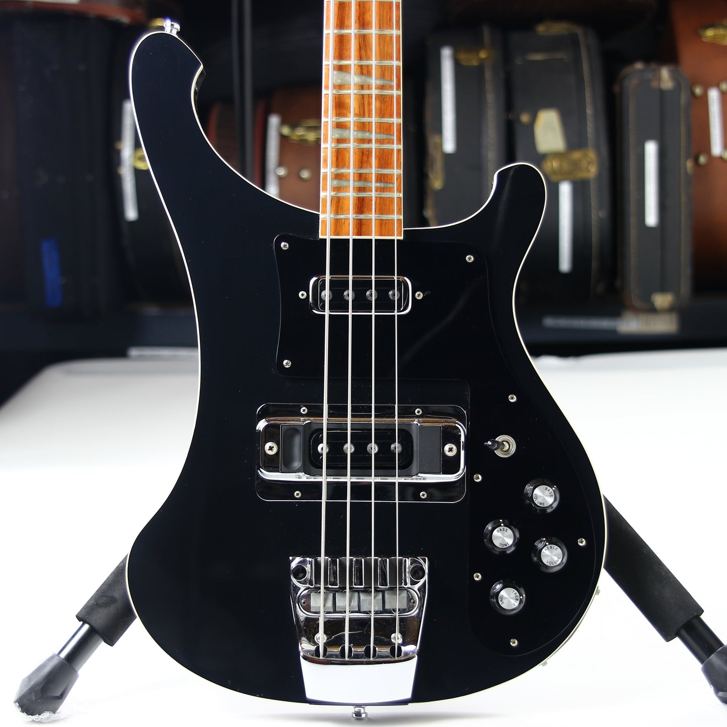 2007 Rickenbacker 4003 Bass JG Jetglo Black | Blackout Specs