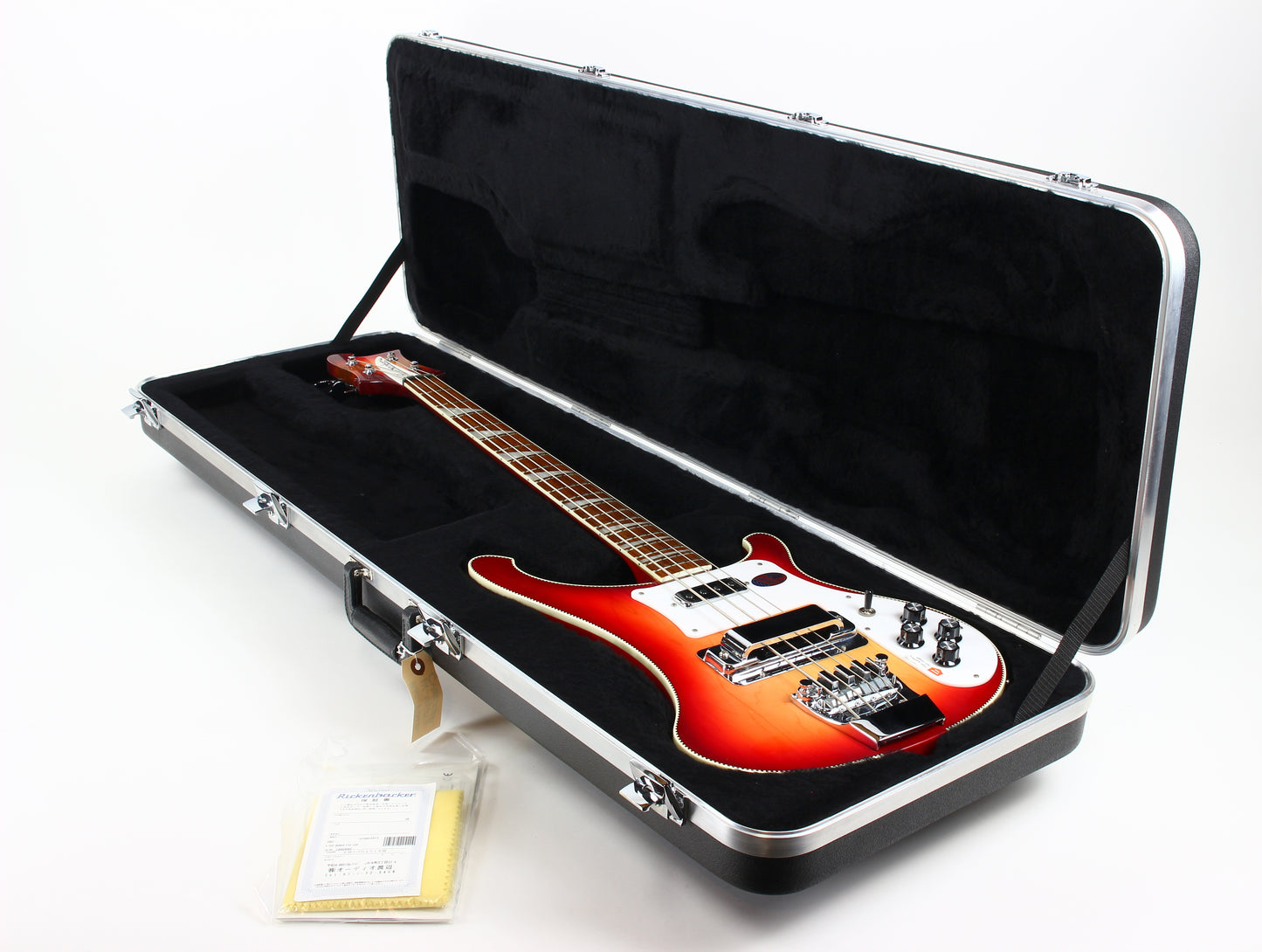 2014 Rickenbacker LTD 4003 FG CB Checkerboard Binding Fireglo! Japan Exclusive Run | RARE MODEL!