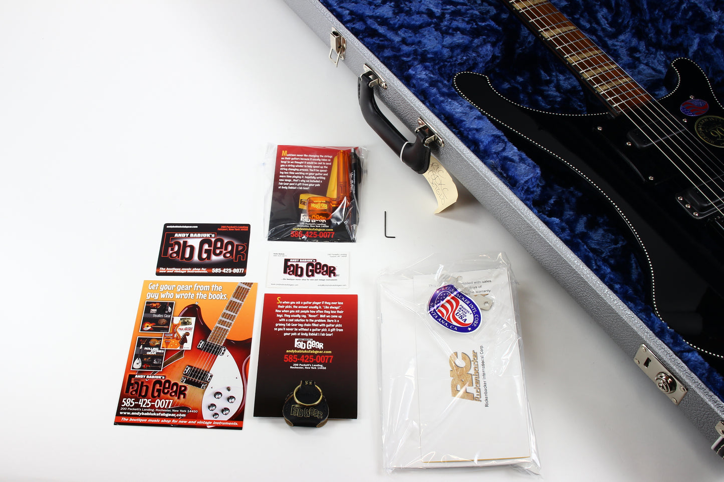 2021 Rickenbacker 480XC Jetglo 90th Anniversary 4001 style guitar