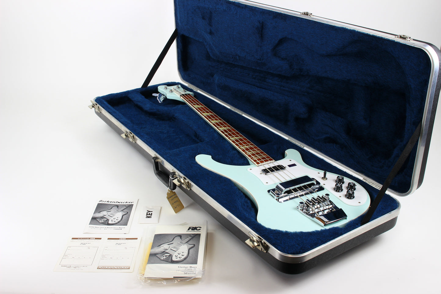 2001 Rickenbacker 4003 BB Bass Blue Boy Color of the Year MINTY!