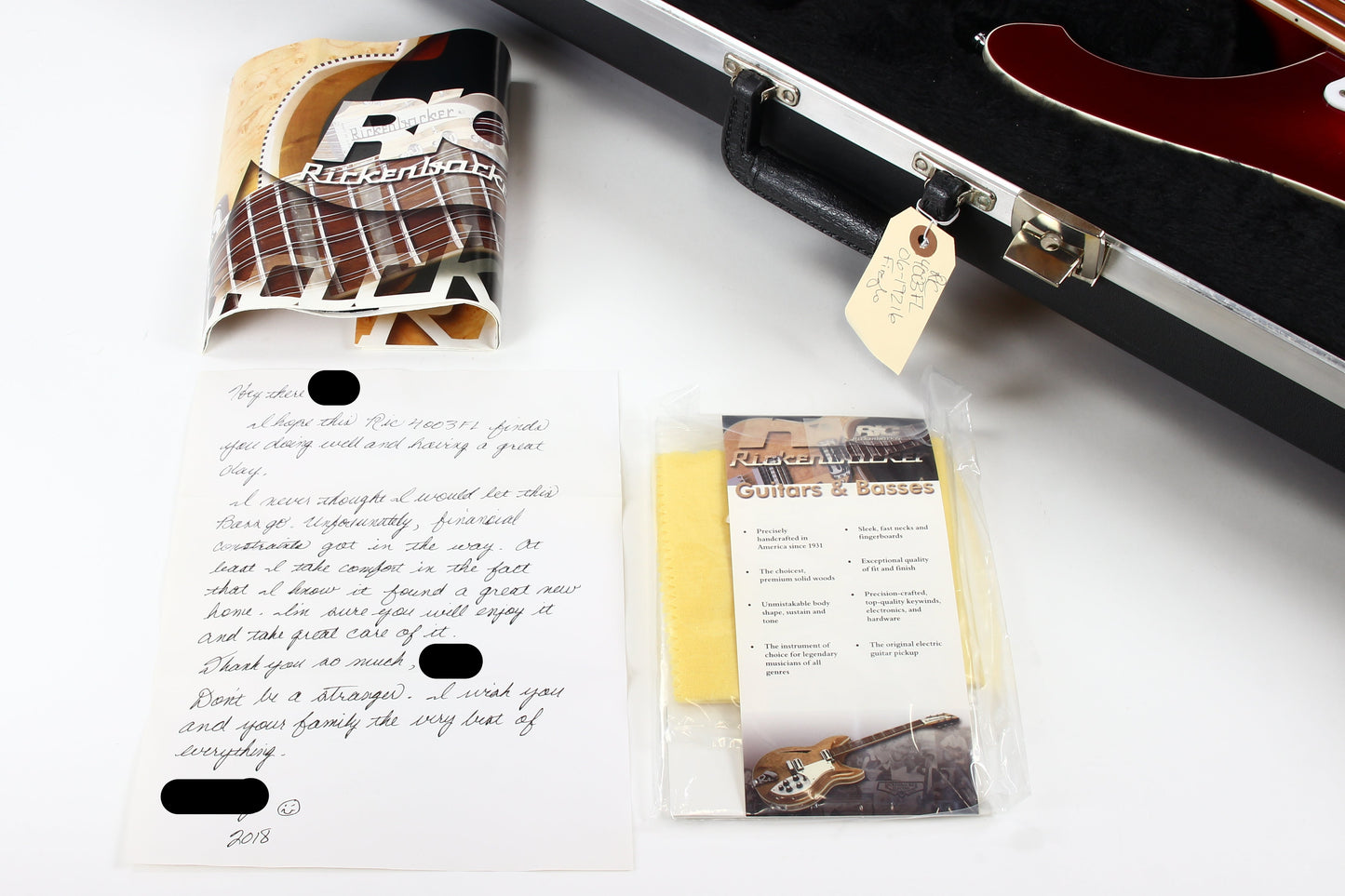 2006 Rickenbacker 4003 FL Fretless Fireglo Bass | Rare Model, CLEAN!