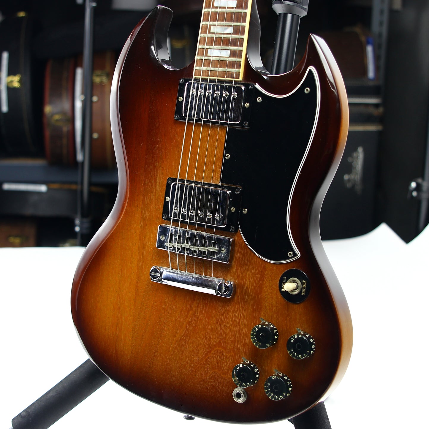 1975 Gibson SG Standard Sunburst MINTY | 100% Original, Original Case, Tags, Vintage 1970's! les paul