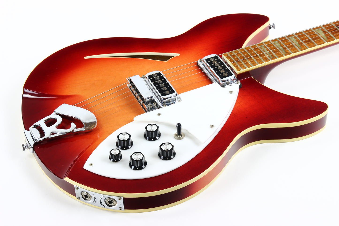 1990 Rickenbacker 360WB Double Bound with Binding Fireglo | 6-string guitar!