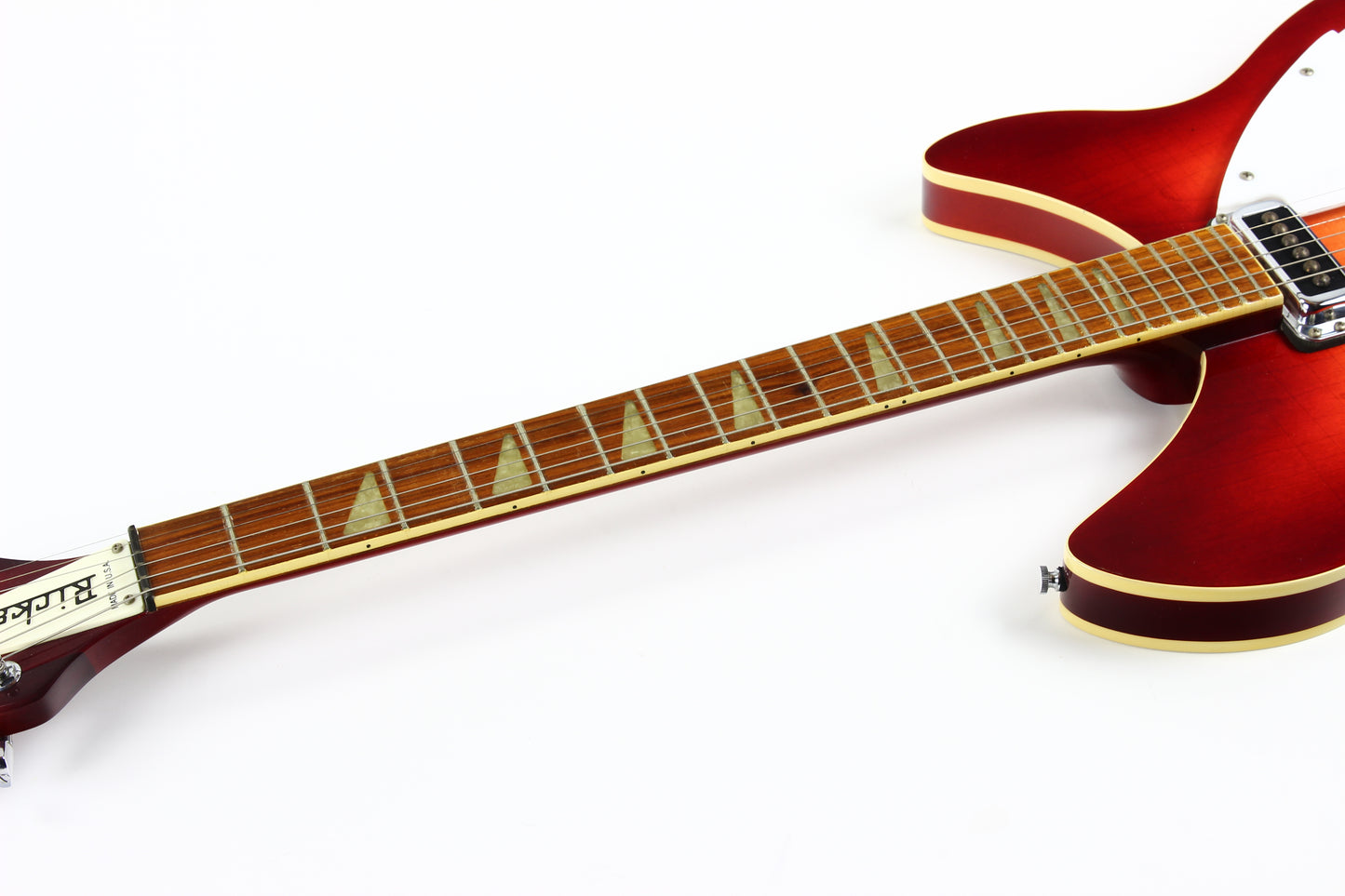 1990 Rickenbacker 360WB Double Bound with Binding Fireglo | 6-string guitar!