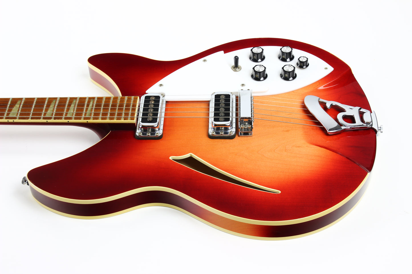 1990 Rickenbacker 360WB Double Bound with Binding Fireglo | 6-string guitar!