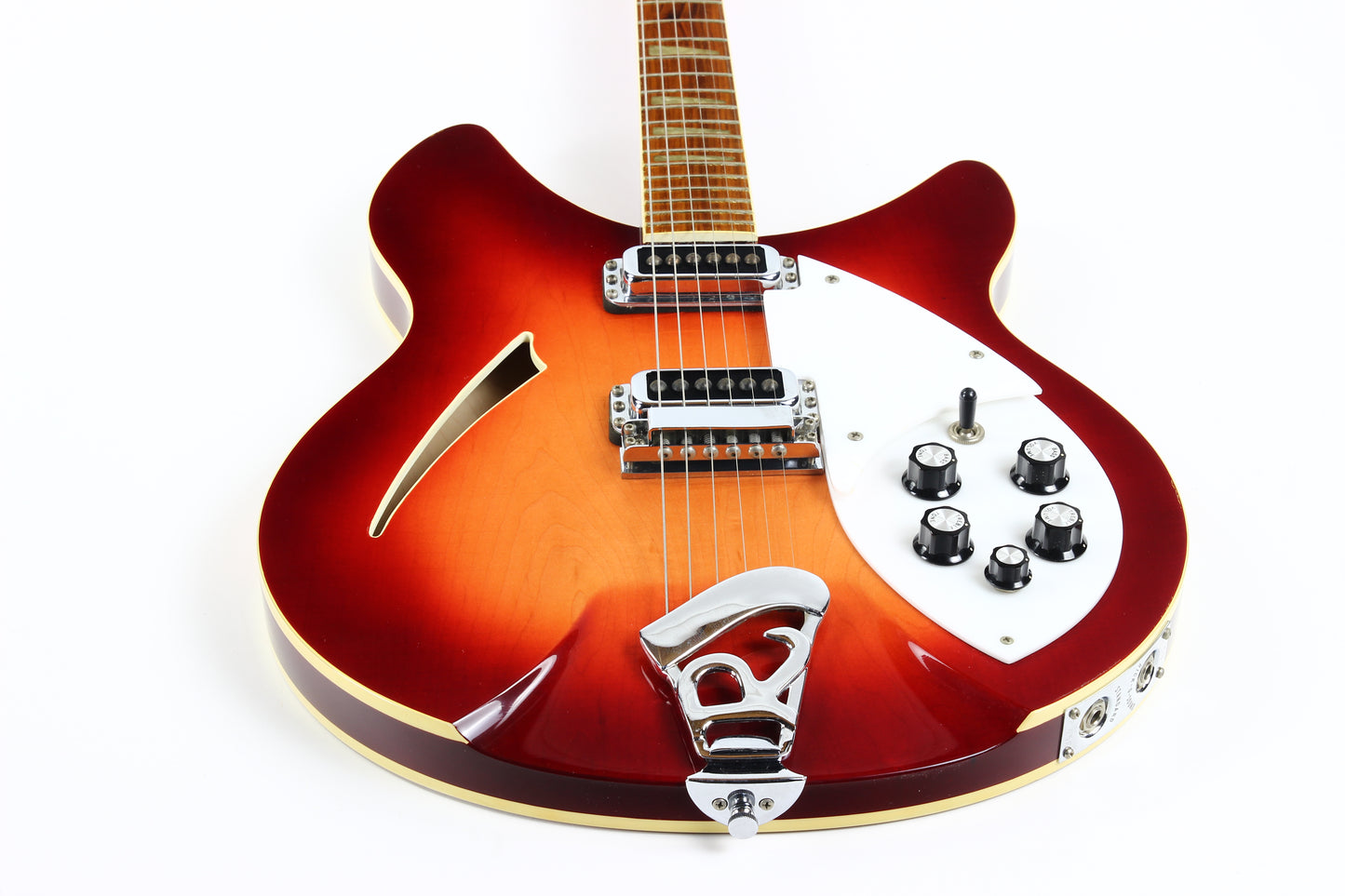 1990 Rickenbacker 360WB Double Bound with Binding Fireglo | 6-string guitar!