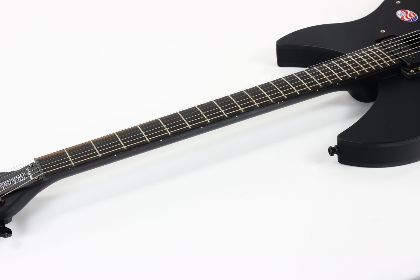 2016 Rickenbacker 360 SPC FB WB - Flat Black Limited Run Double Bound F-hole