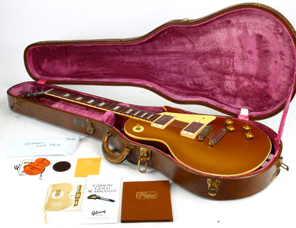 2018 Gibson Custom Shop '57 Les Paul Standard Goldtop HEAVY AGED! 1957 Historic Reissue r7, pre murphy lab