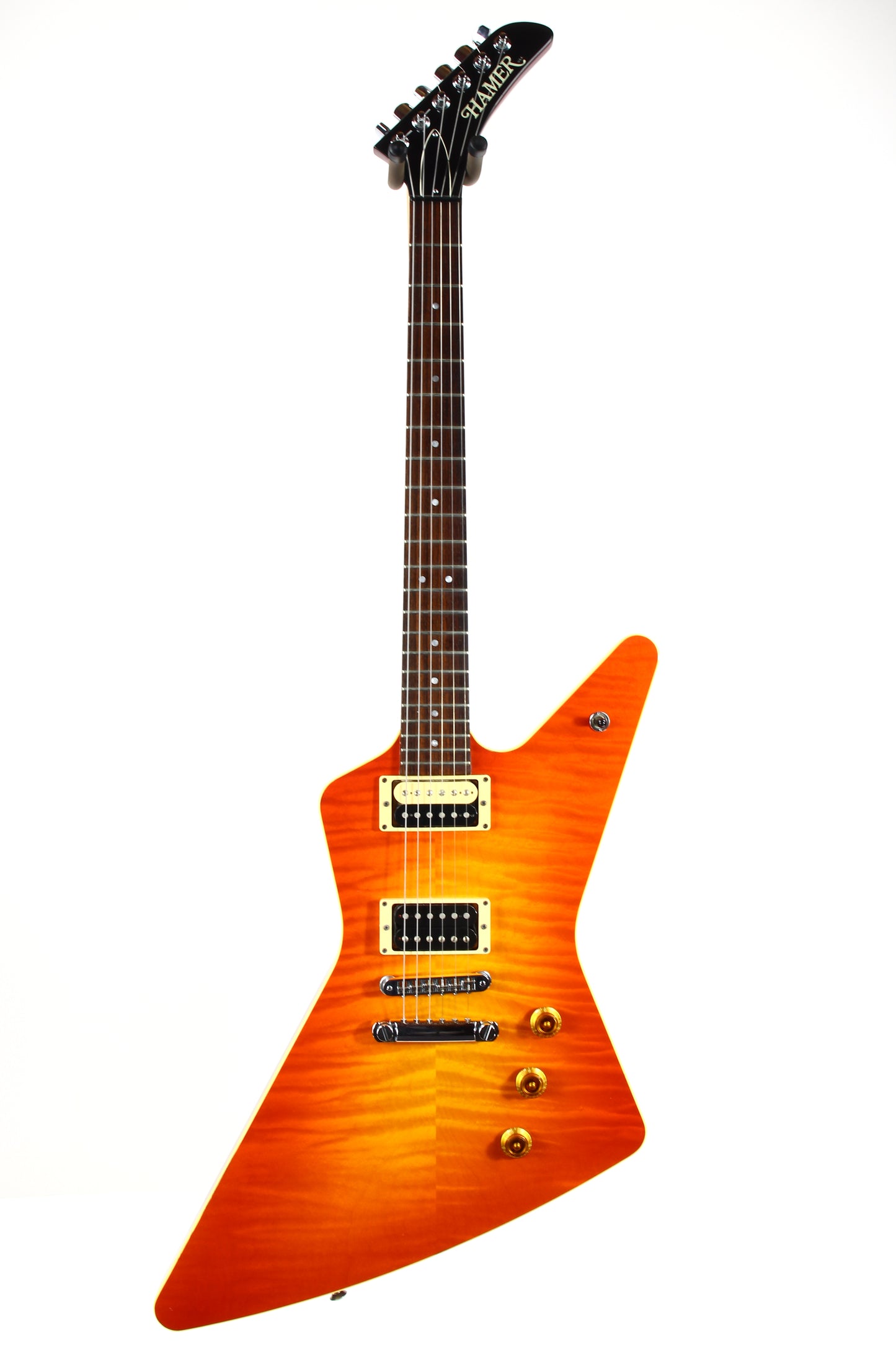 1995 Hamer USA Standard '59 Sunburst Rare Model! Rick Nielsen, Cheap Trick Explorer type