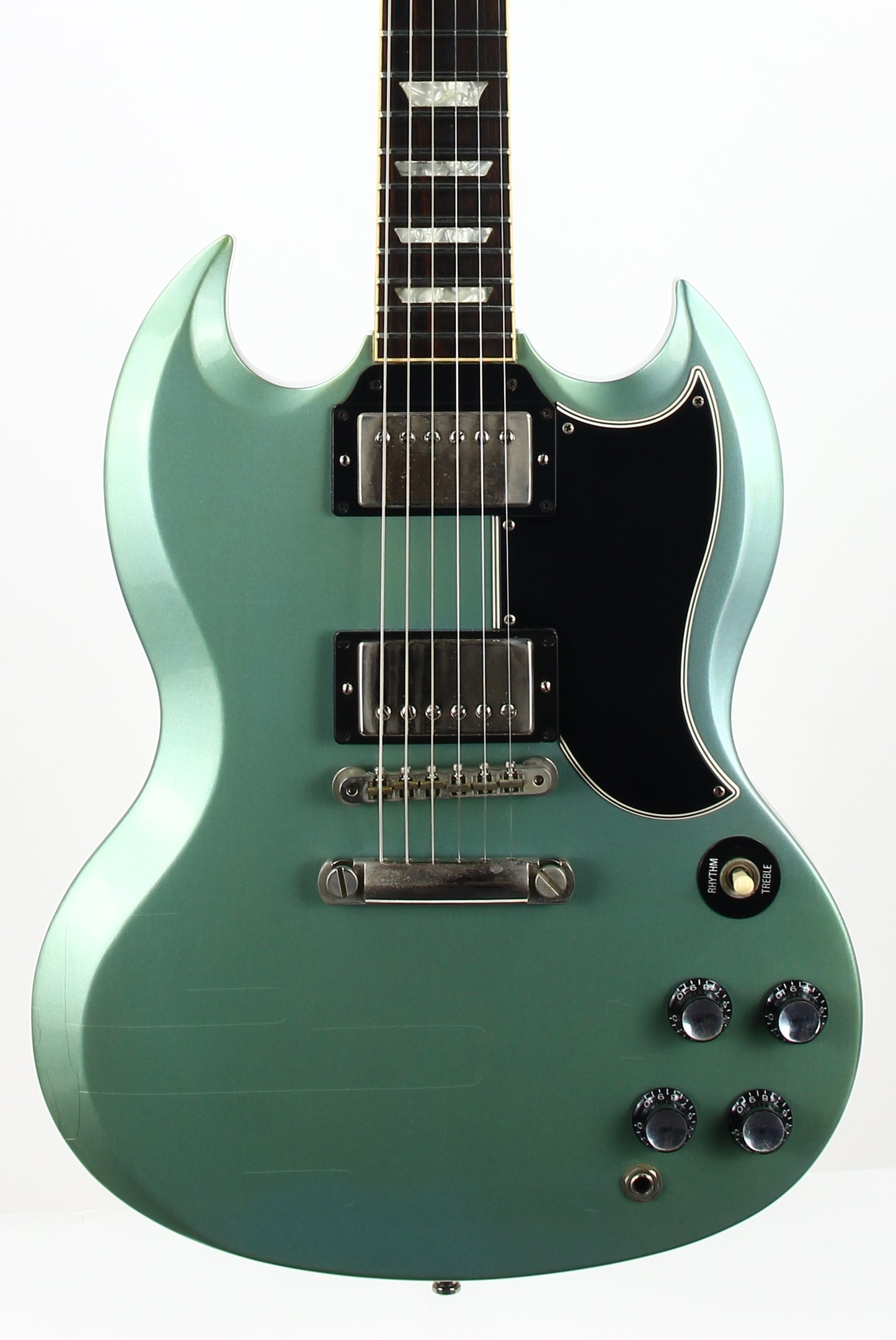 1997 Gibson Custom Shop '61 SG Standard Faded Pelham Blue Reissue 1961 | Les Paul Historic, VERY RARE!