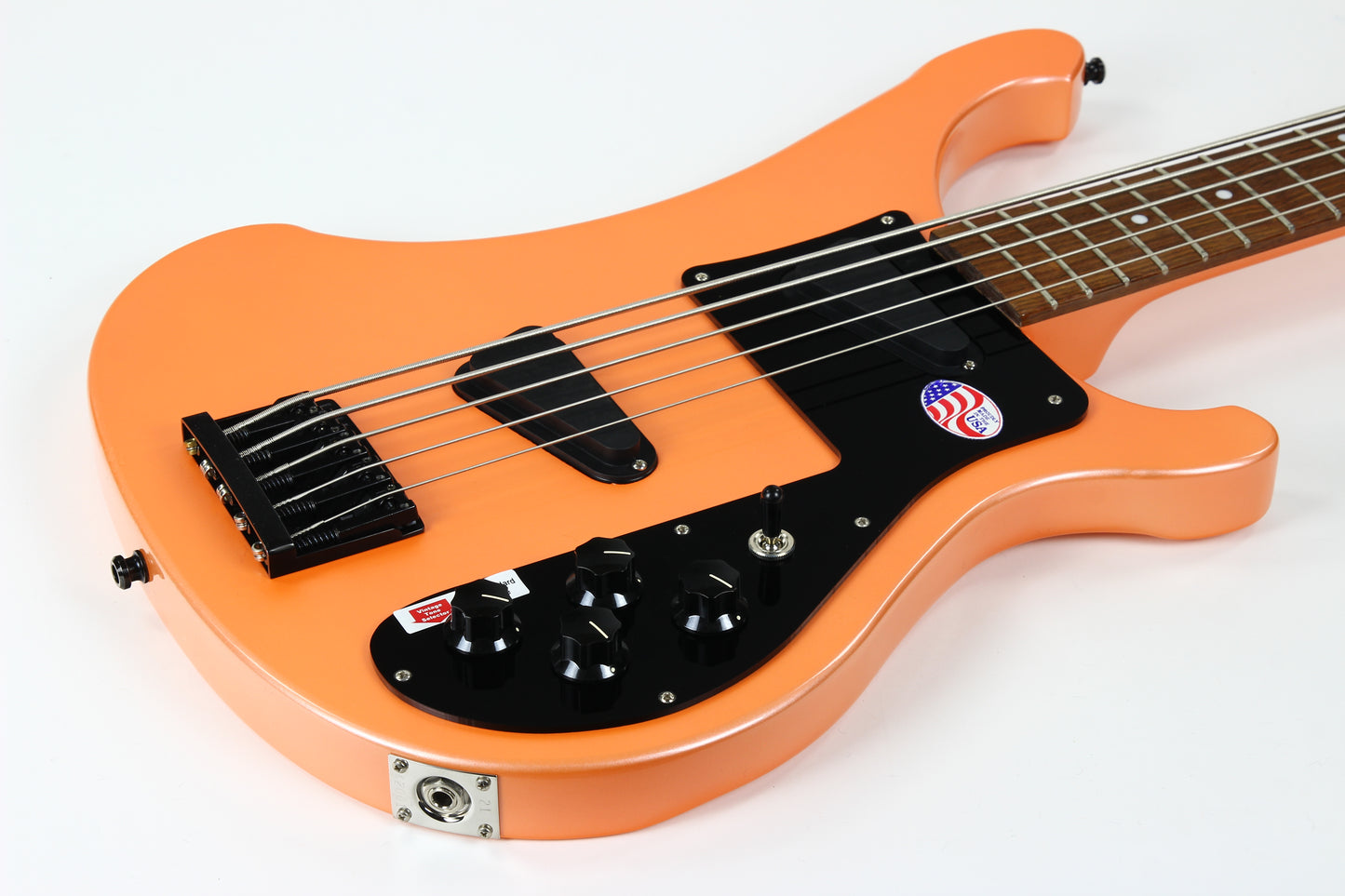 2021 Rickenbacker 4003S/5 5-String Bass ORANGE DREAMSICLE 1 off!