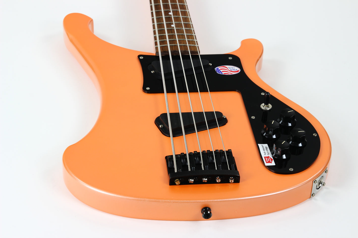 2021 Rickenbacker 4003S/5 5-String Bass ORANGE DREAMSICLE 1 off!