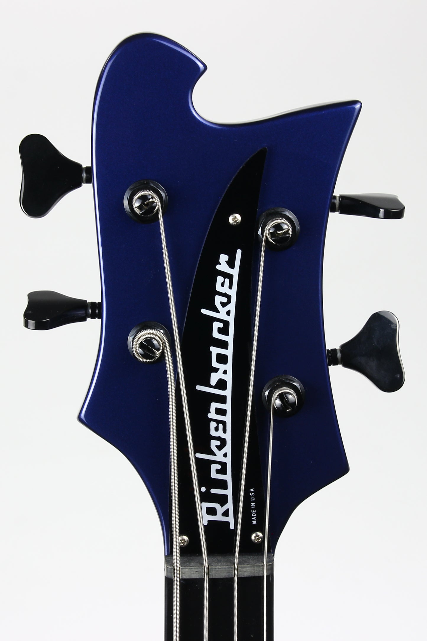 2022 Rickenbacker 4030 Short Scale Bass Midnight Blue Checkerboard Binding CB 4003