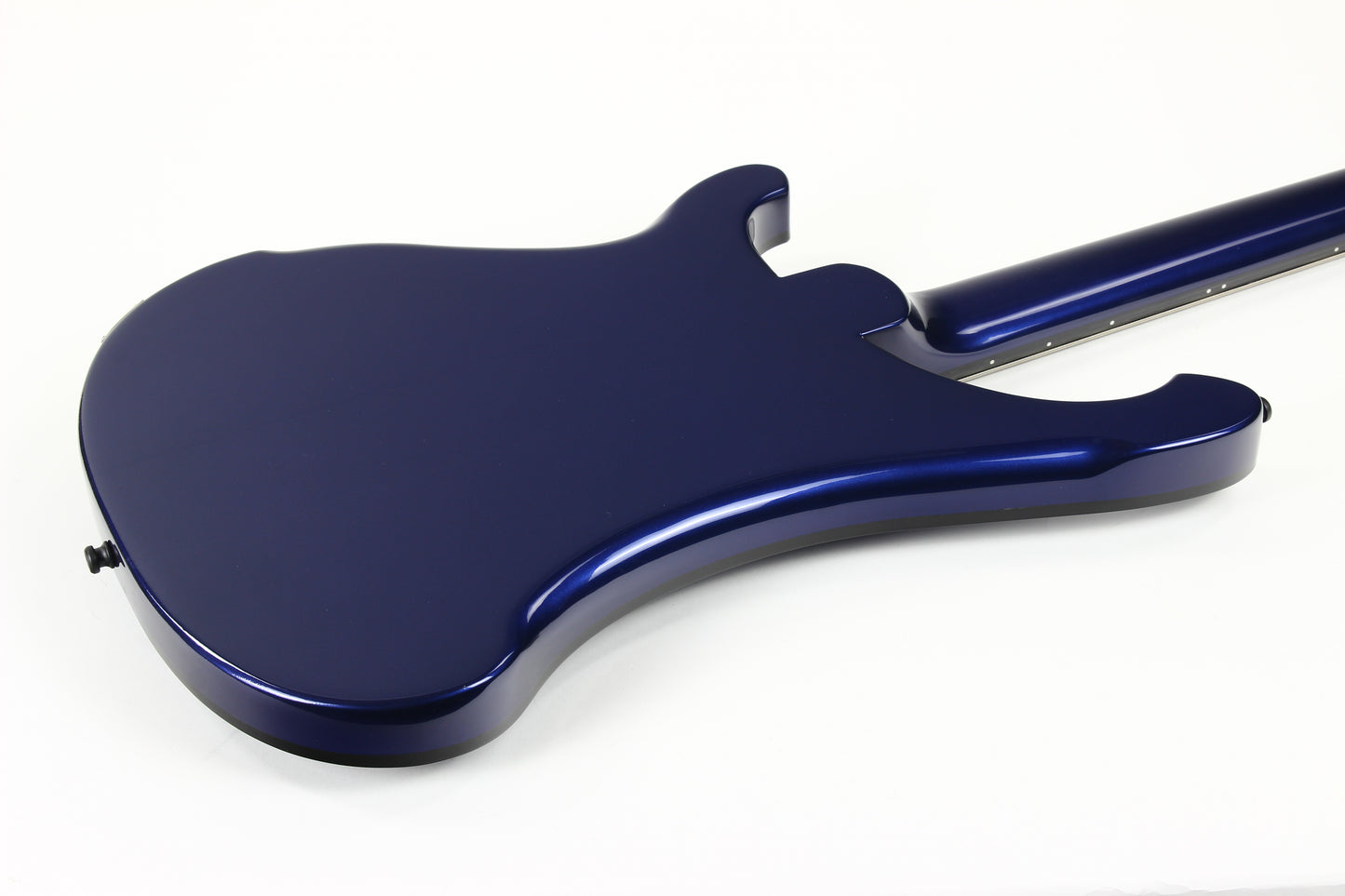 2022 Rickenbacker 4030 Short Scale Bass Midnight Blue Checkerboard Binding CB 4003