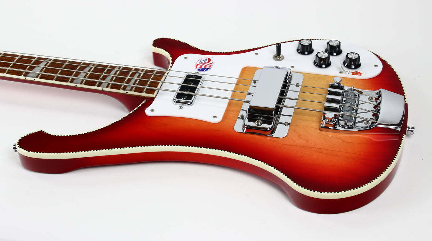 2014 Rickenbacker LTD 4003 FG CB Checkerboard Binding Fireglo! Japan Exclusive Run | RARE MODEL!