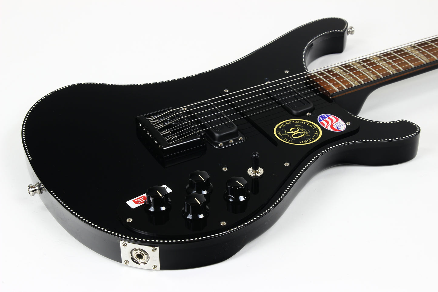 2021 Rickenbacker 480XC Jetglo 90th Anniversary 4001 style guitar