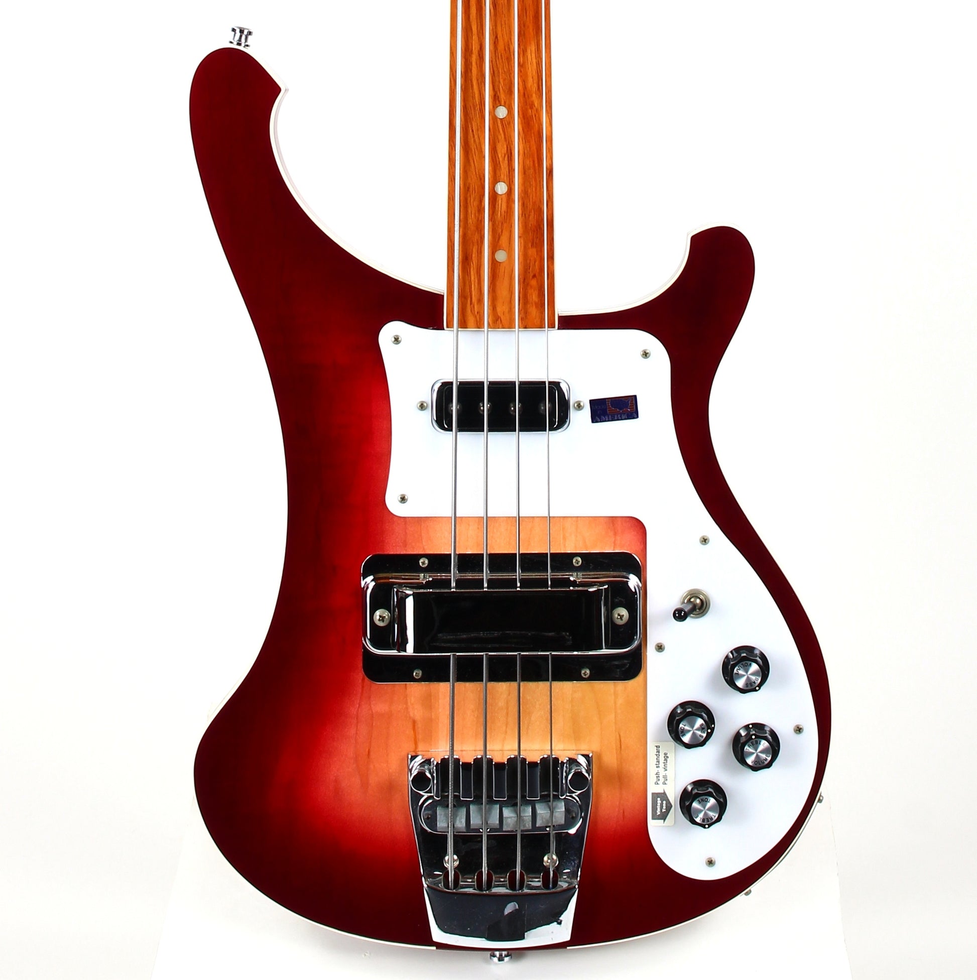 2006 Rickenbacker 4003 FL Fretless Fireglo Bass