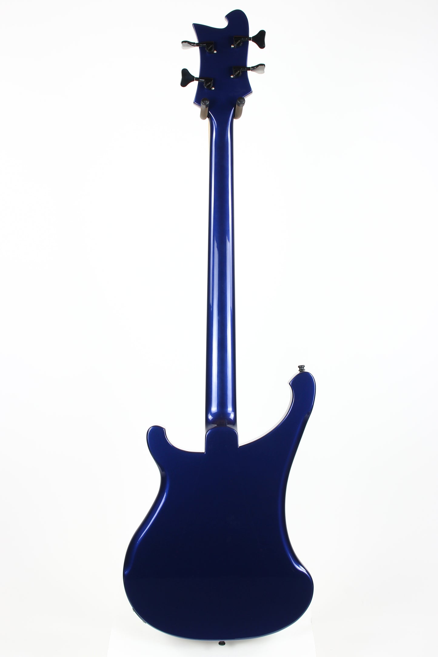 2022 Rickenbacker 4030 Short Scale Bass Midnight Blue Checkerboard Binding CB 4003