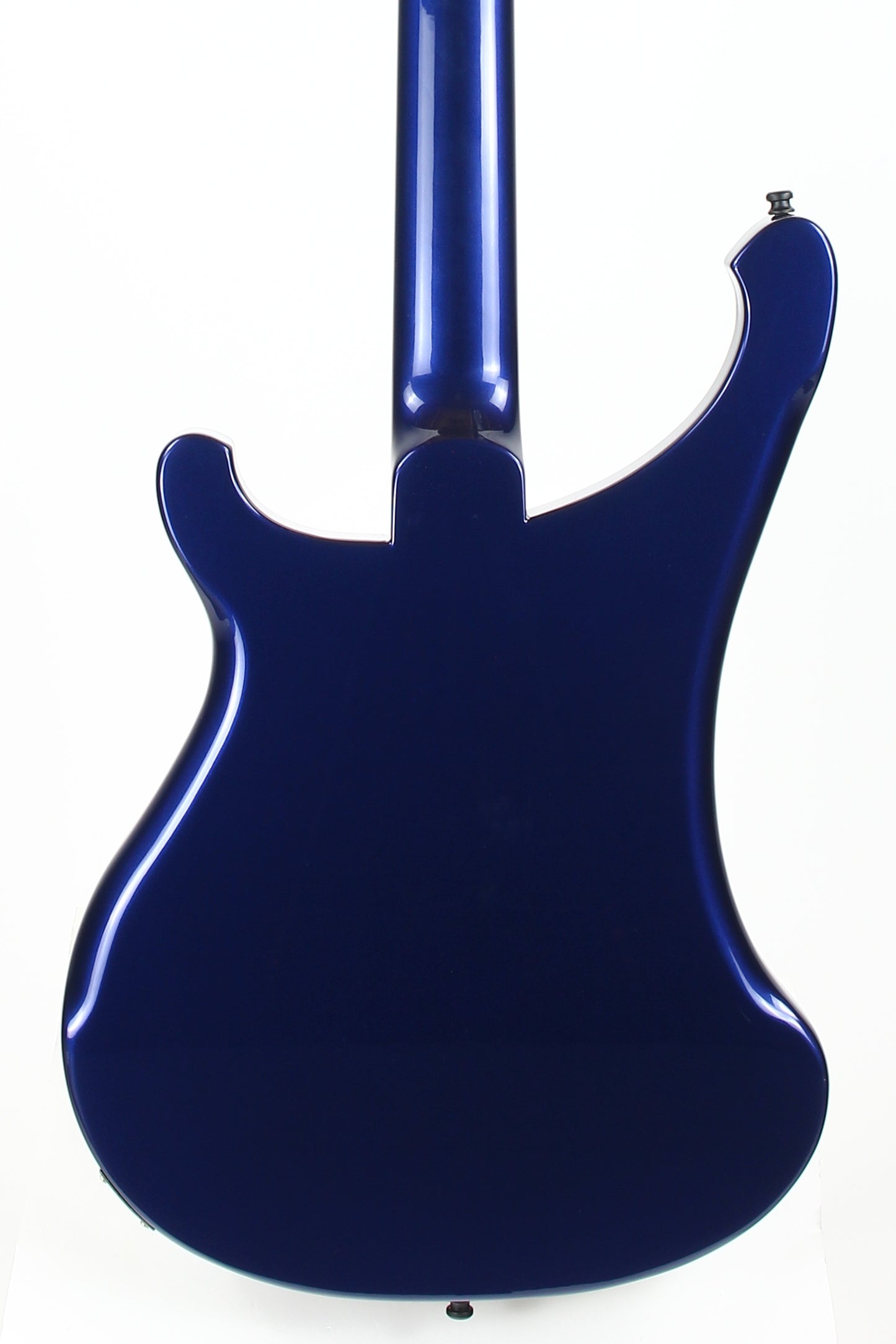 2022 Rickenbacker 4030 Short Scale Bass Midnight Blue Checkerboard Binding CB 4003