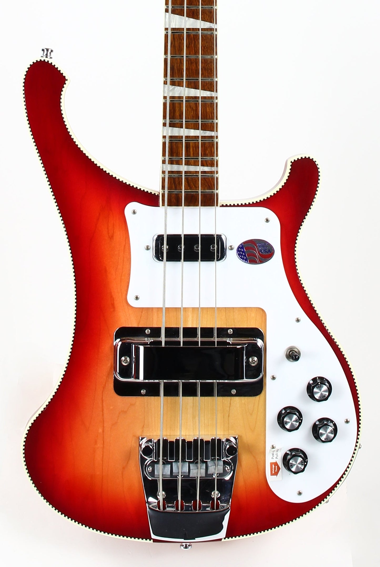 2014 Rickenbacker LTD 4003 FG CB Checkerboard Binding Fireglo! Japan Exclusive Run | RARE MODEL!