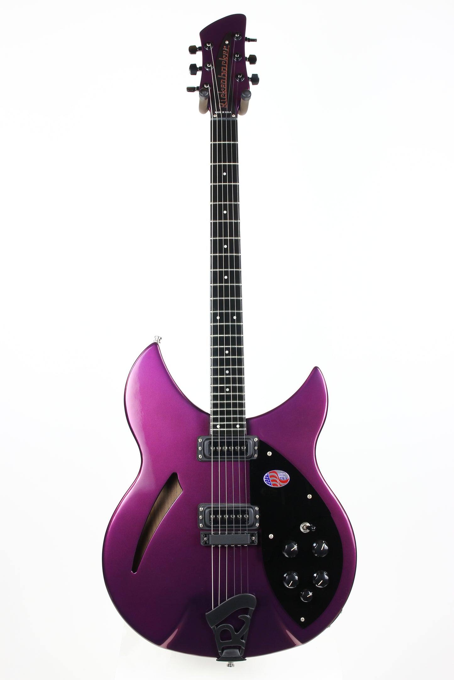 2021 Rickenbacker Limited Edition 330 Midnight Purple w Black Trim