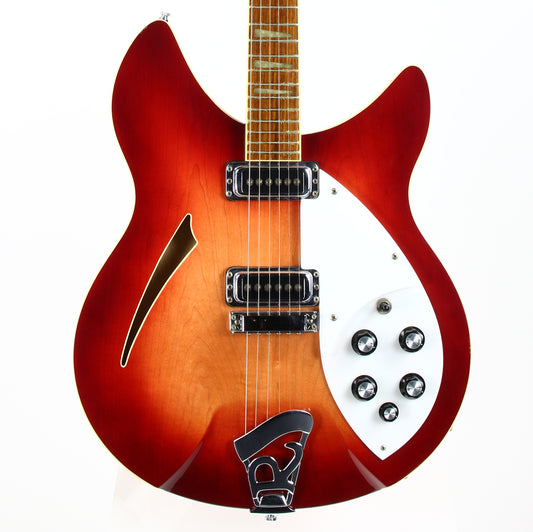 1990 Rickenbacker 360WB Double Bound with Binding Fireglo