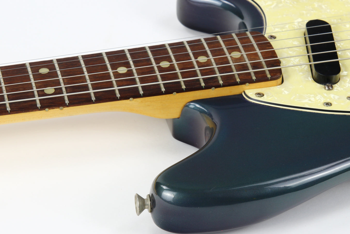 Early 1969 Fender Competition Blue Mustang Burgundy | Kurt Cobain! Nirvana guitar