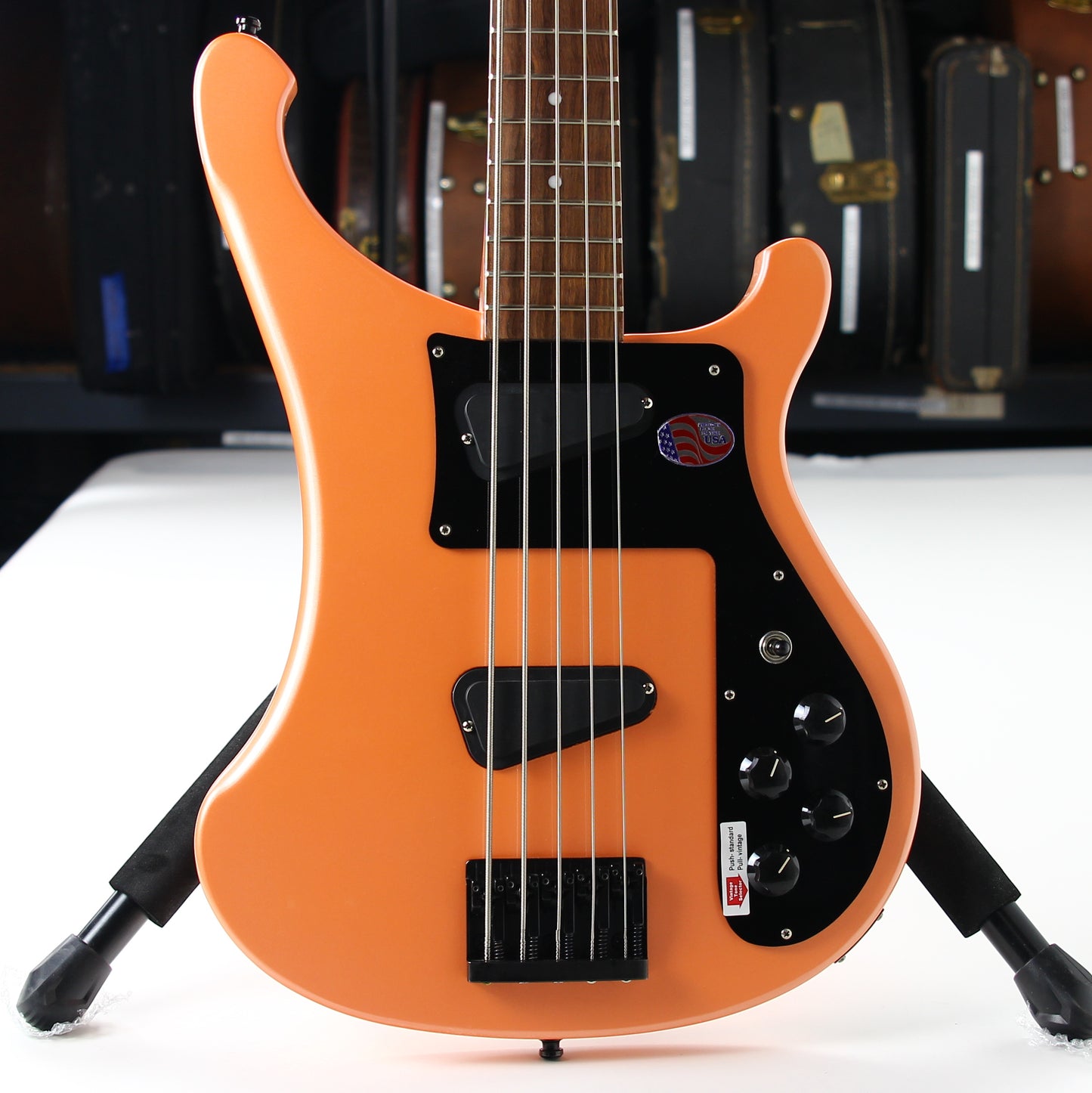 2021 Rickenbacker 4003S/5 5-String Bass ORANGE DREAMSICLE 1 off!