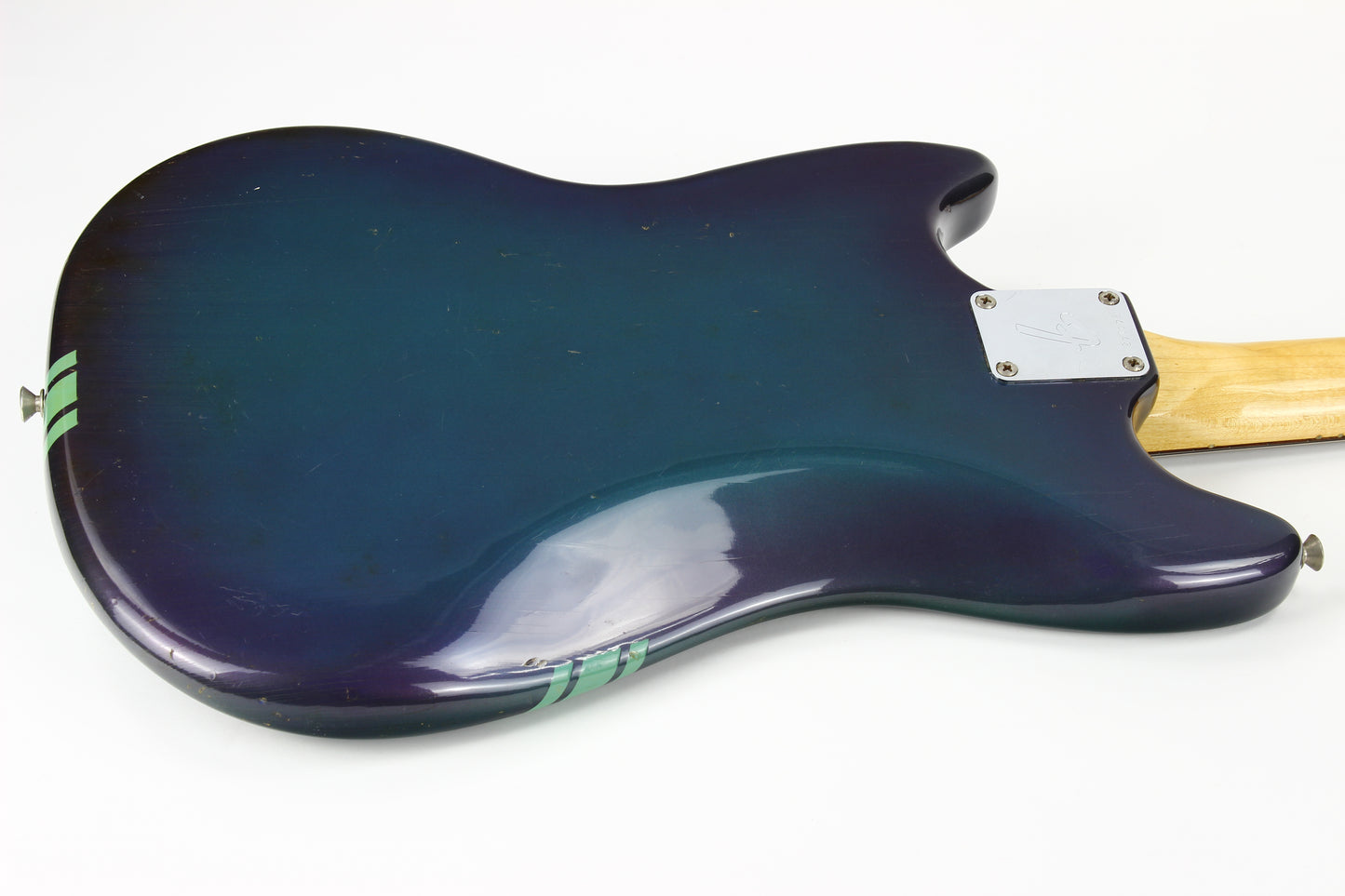 Early 1969 Fender Competition Blue Mustang Burgundy | Kurt Cobain! Nirvana guitar