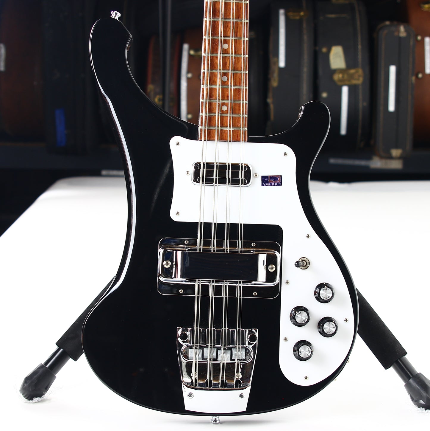 2001 Rickenbacker 4003S8 8-String Bass Jetglo - 4003 S8 4008