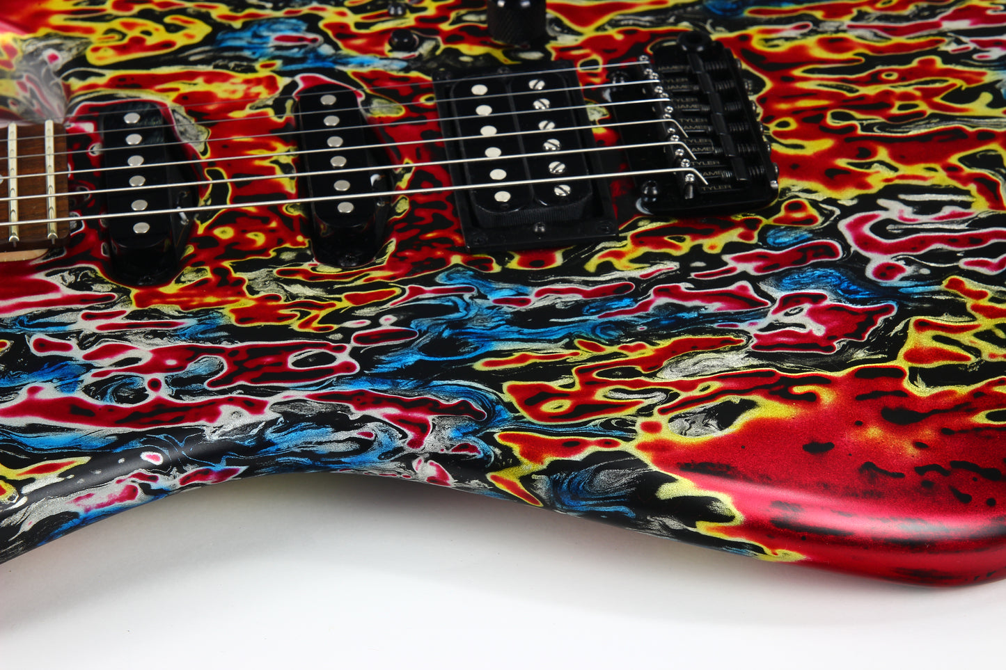 2023 James Tyler USA Studio Elite HD Burning Water | SE-HD Matching Headstock, BIABA Logo! MINTY!
