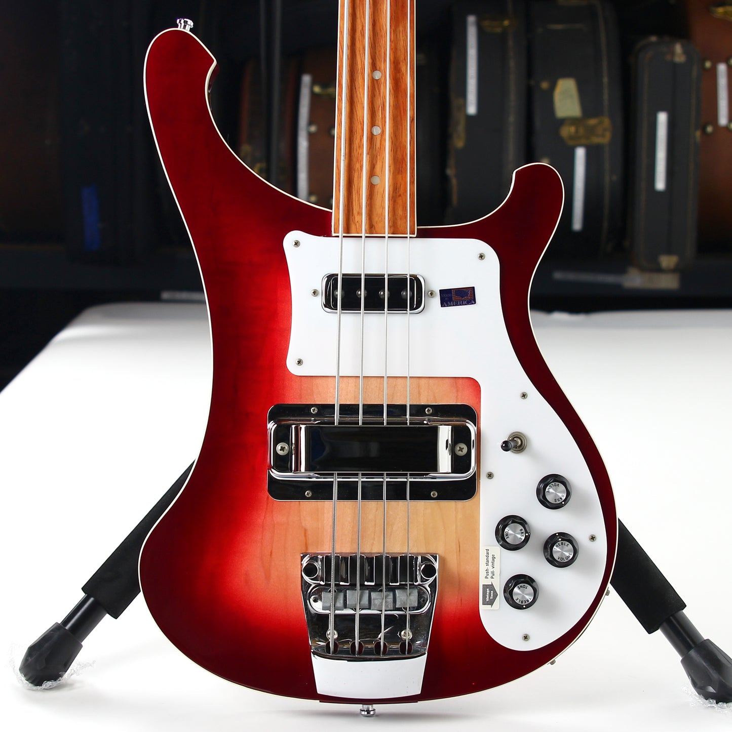 2006 Rickenbacker 4003 FL Fretless Fireglo Bass | Rare Model, CLEAN!