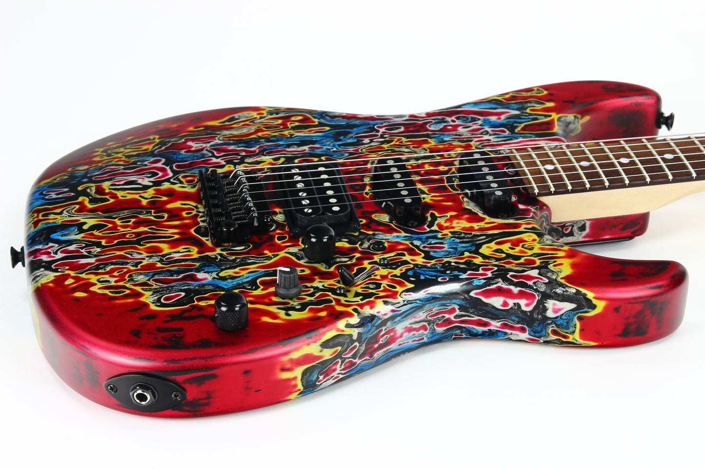 2023 James Tyler USA Studio Elite HD Burning Water | SE-HD Matching Headstock, BIABA Logo! MINTY!