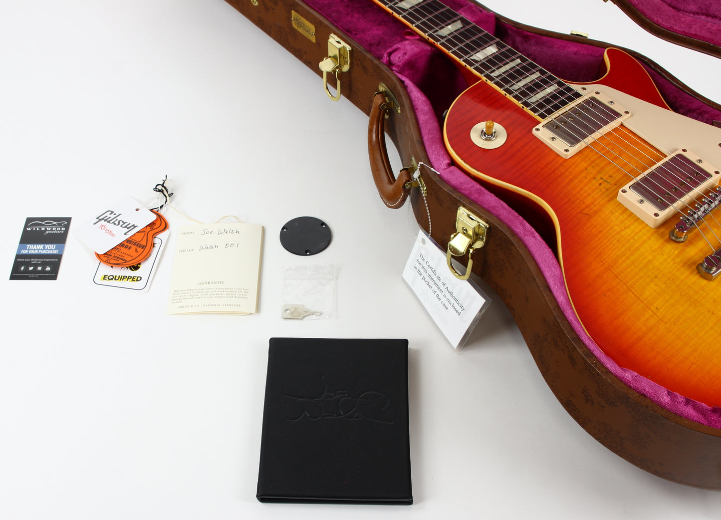 2013 Gibson Custom Shop Joe Walsh 1960 Les Paul Tom Murphy Aged #1 of the Run, THE FIRST ONE! '60 r0
