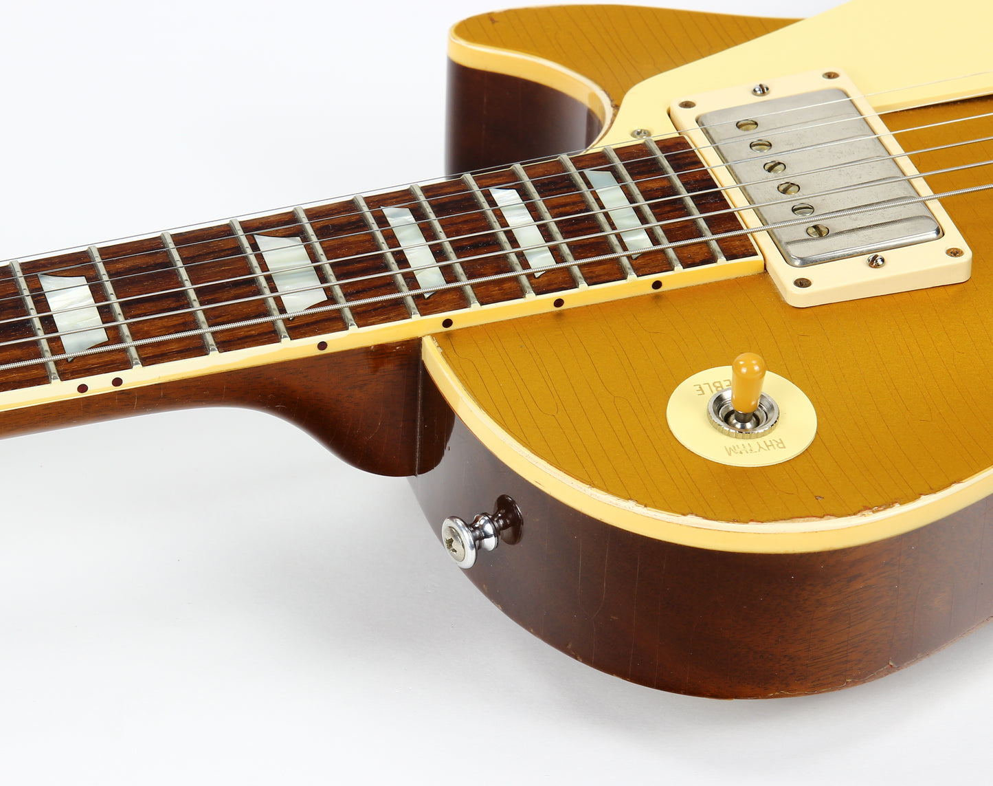 2018 Gibson Custom Shop '57 Les Paul Standard Goldtop HEAVY AGED! 1957 Historic Reissue r7, pre murphy lab