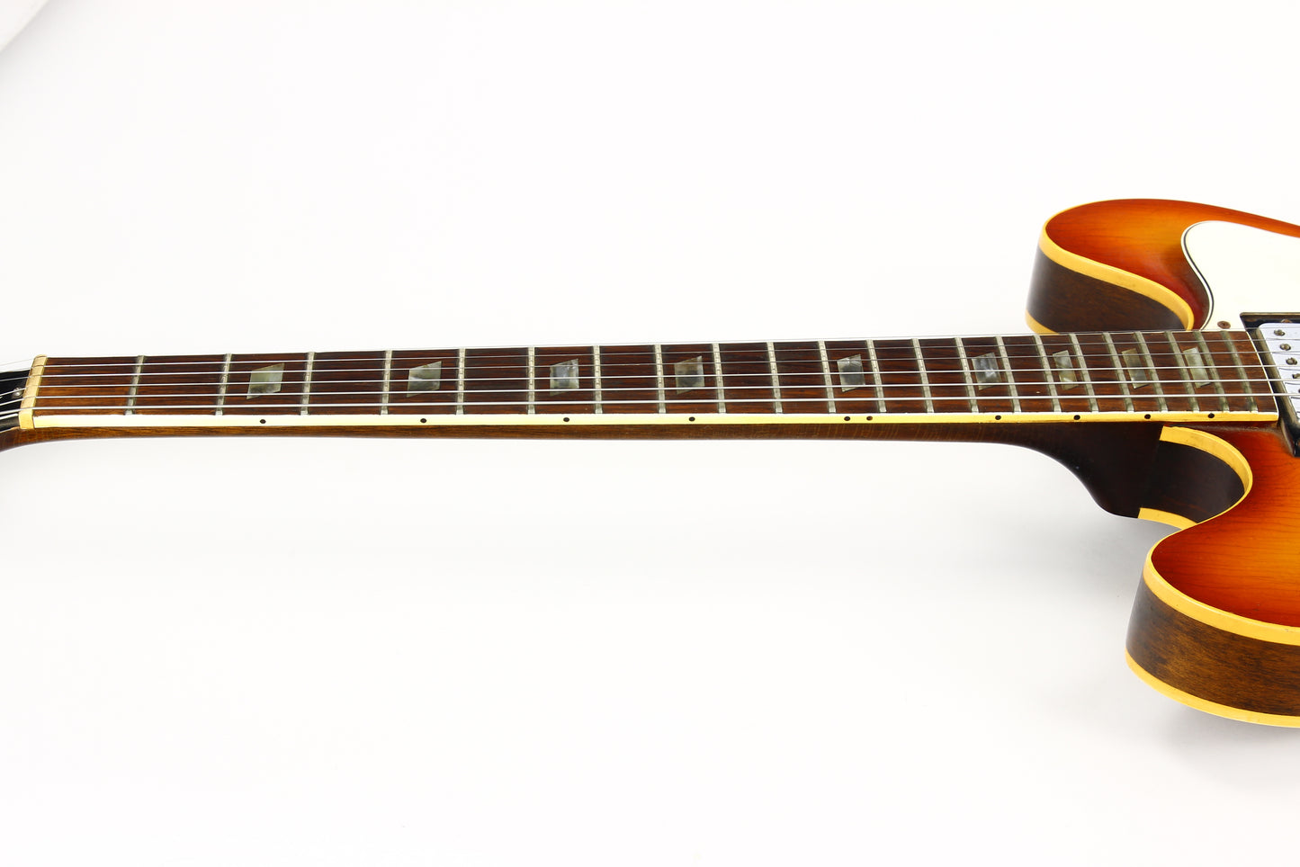 1966 Epiphone Riviera Cherry Sunburst - Gibson-USA Made Vintage Guitar! es-335, es-345, es-355