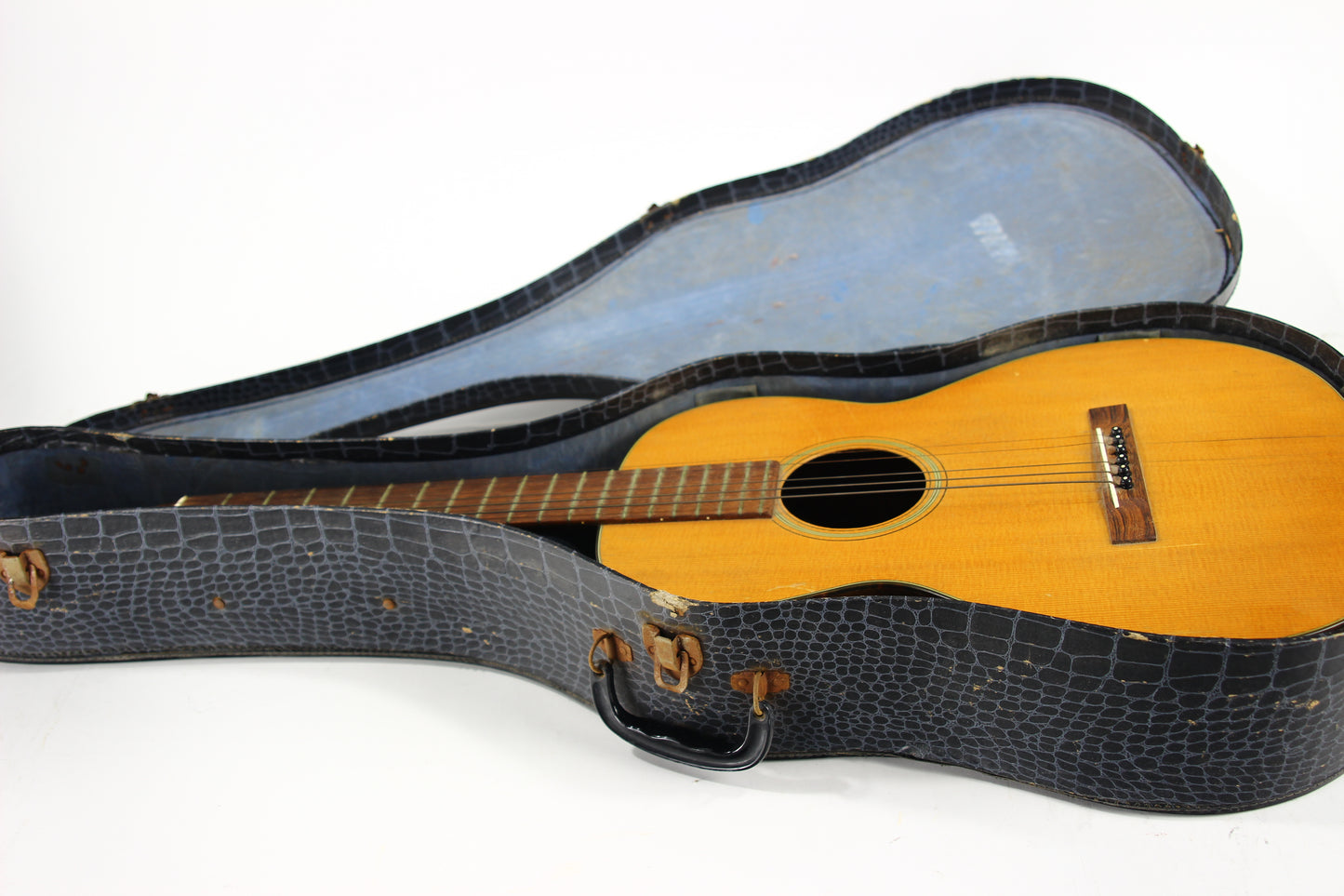 1961 Martin 0-16NY New Yorker 0-16 Vintage Acoustic Guitar - Project Guitar, Brazilian Rosewood Bridge & Fingerboard
