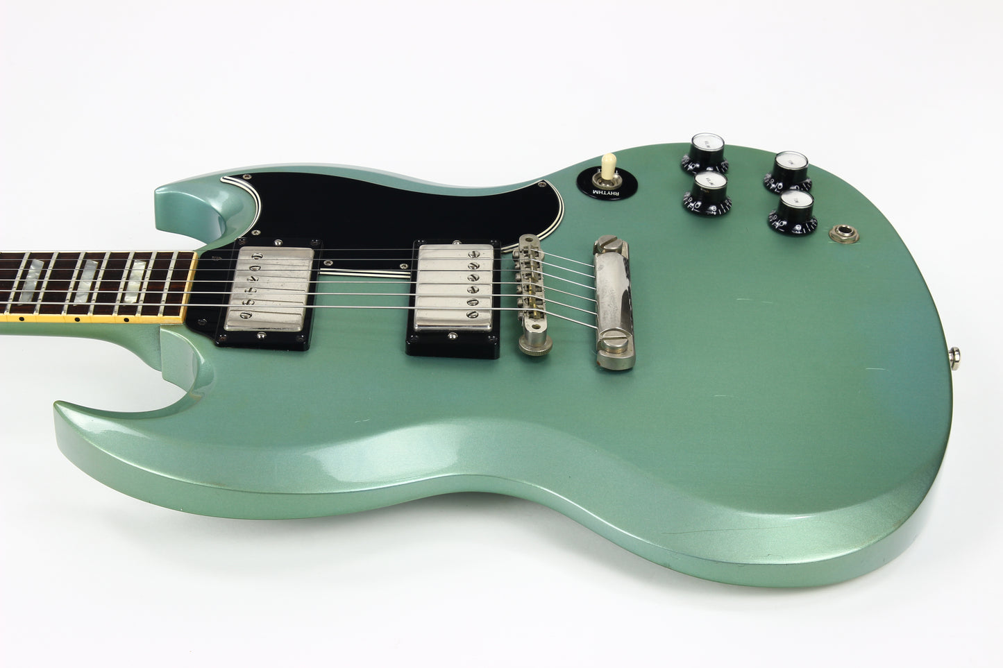 1997 Gibson Custom Shop '61 SG Standard Faded Pelham Blue Reissue 1961 | Les Paul Historic, VERY RARE!