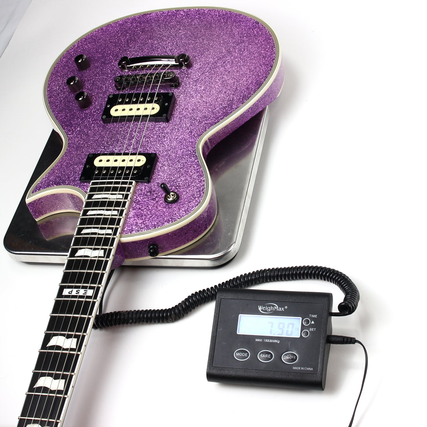 ESP E-II Made in Japan Eclipse DB PURPLE SPARKLE MIJ Electric Guitar w/ Suhr Doug Aldrich Pickups!