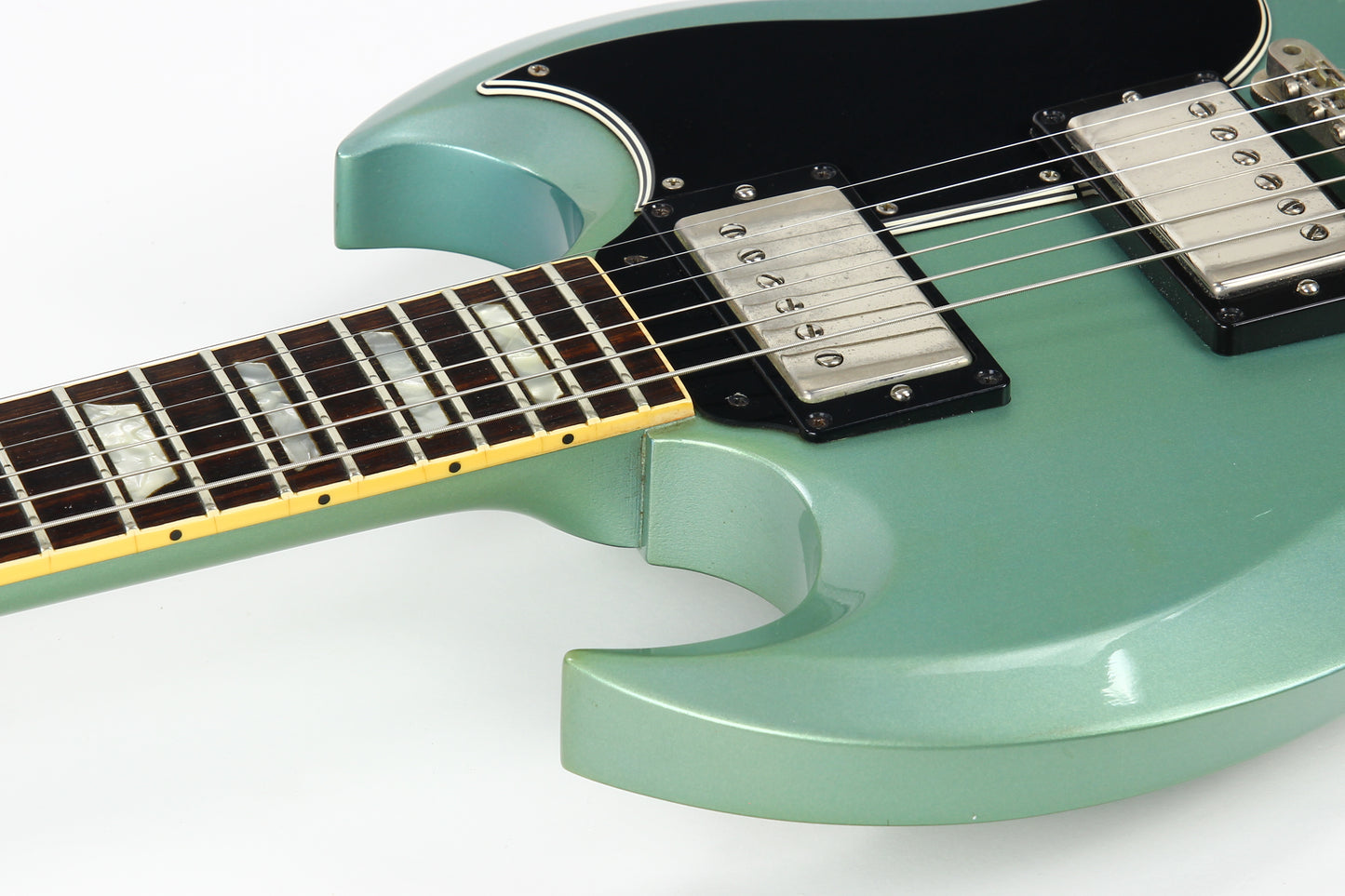 1997 Gibson Custom Shop '61 SG Standard Faded Pelham Blue Reissue 1961 | Les Paul Historic, VERY RARE!