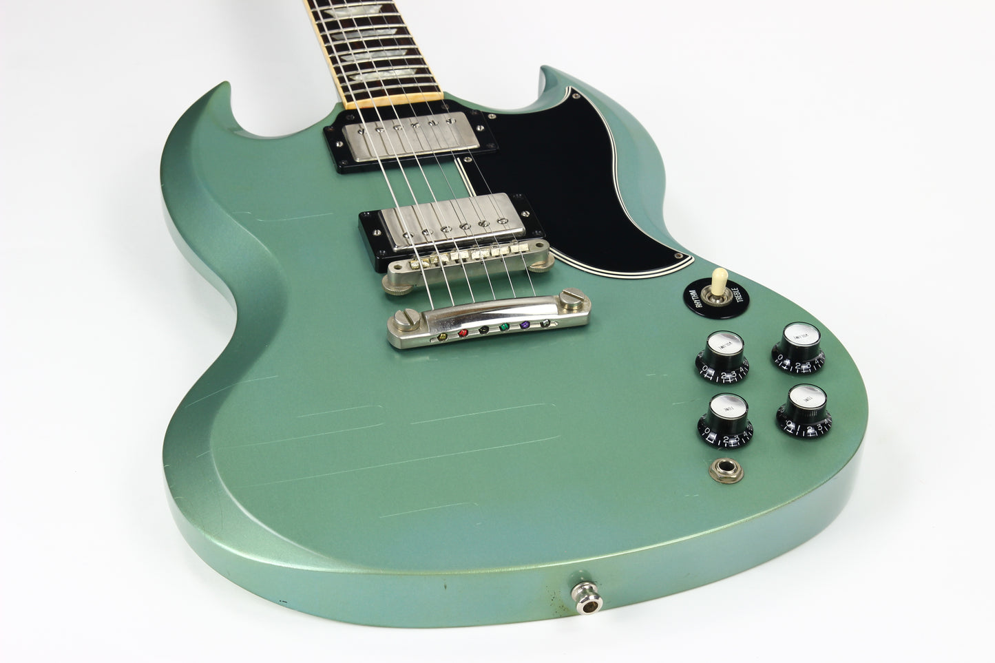 1997 Gibson Custom Shop '61 SG Standard Faded Pelham Blue Reissue 1961 | Les Paul Historic, VERY RARE!