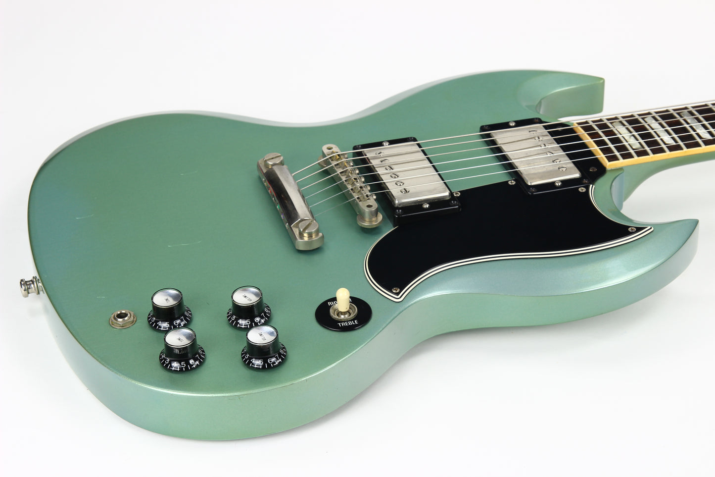 1997 Gibson Custom Shop '61 SG Standard Faded Pelham Blue Reissue 1961 | Les Paul Historic, VERY RARE!