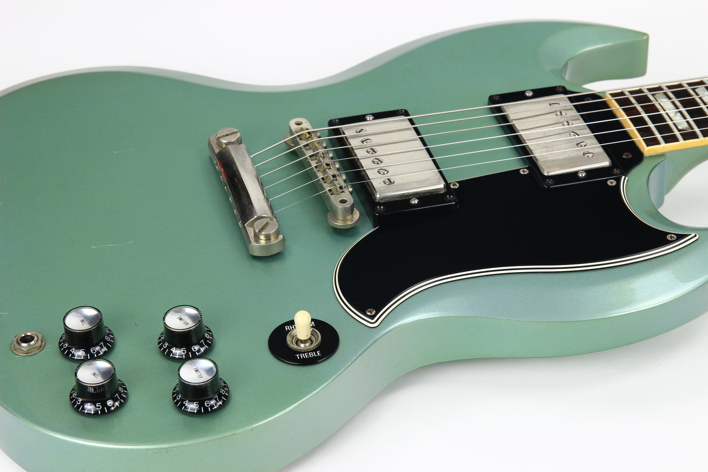 1997 Gibson Custom Shop '61 SG Standard Faded Pelham Blue Reissue 1961 | Les Paul Historic, VERY RARE!