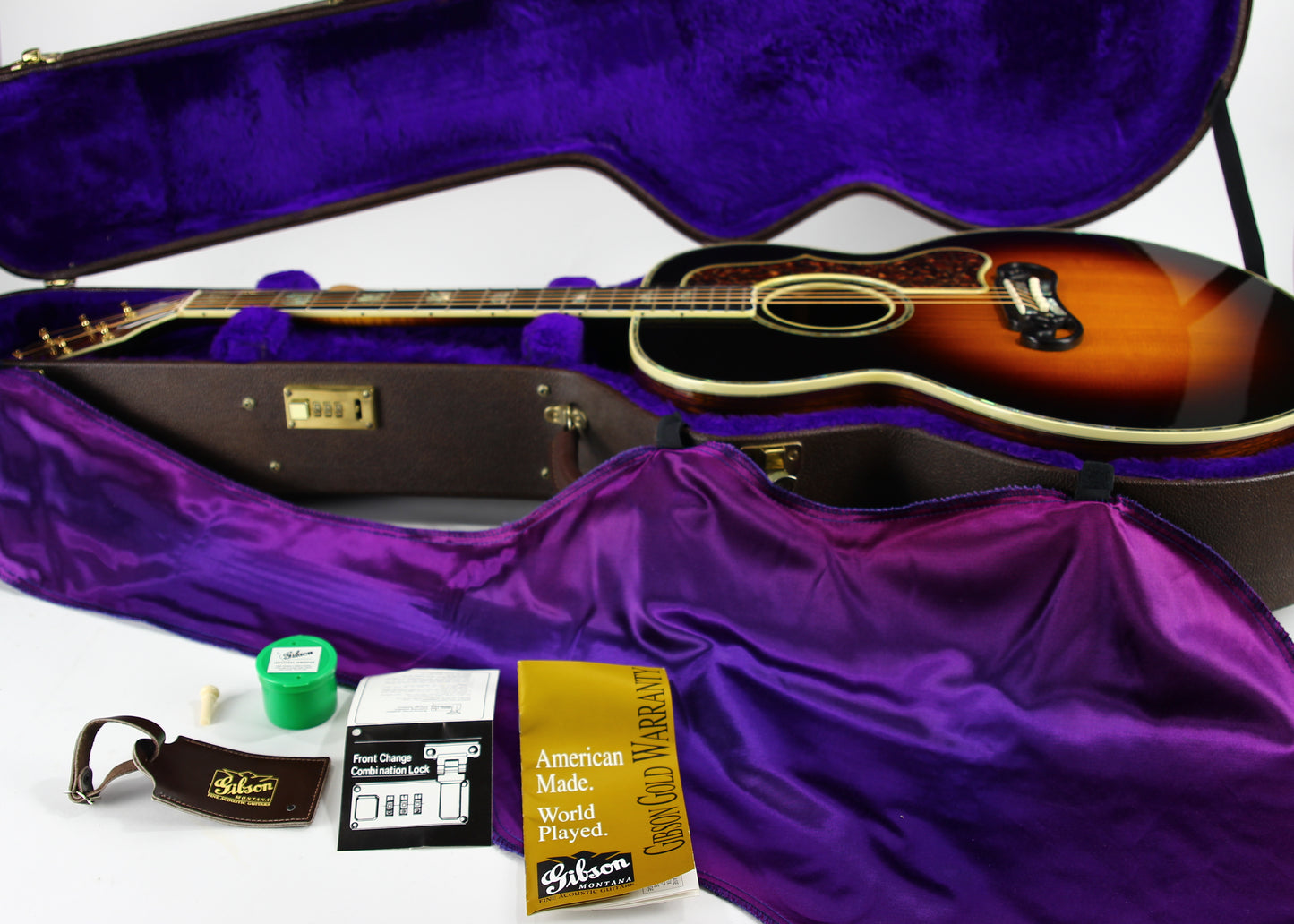 1994 Gibson Custom Shop REN FERGUSON Custom SJ-200 ROSEWOOD - J200, Signed Label, Jumbo Flat Top Acoustic, ABALONE!!