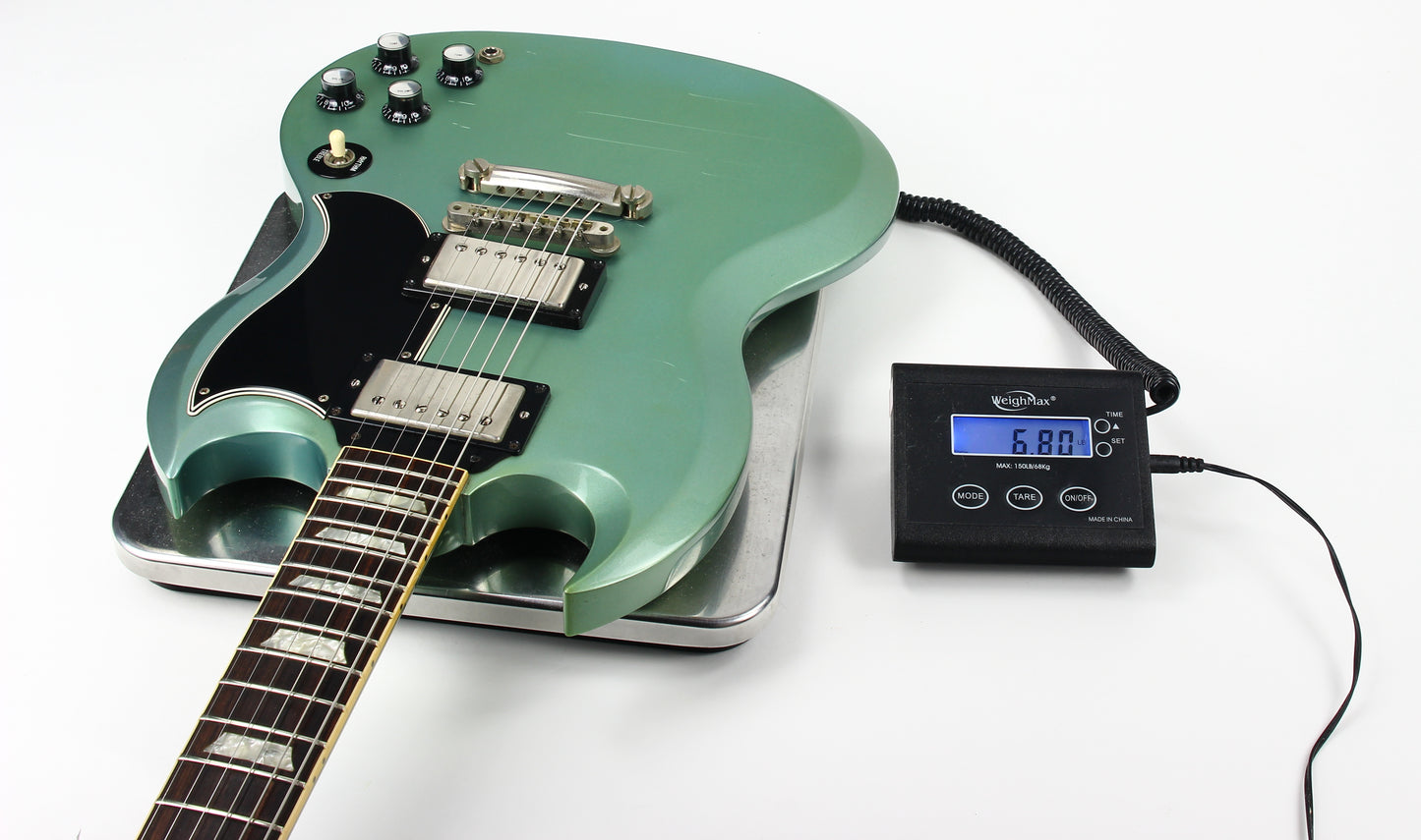 1997 Gibson Custom Shop '61 SG Standard Faded Pelham Blue Reissue 1961 | Les Paul Historic, VERY RARE!