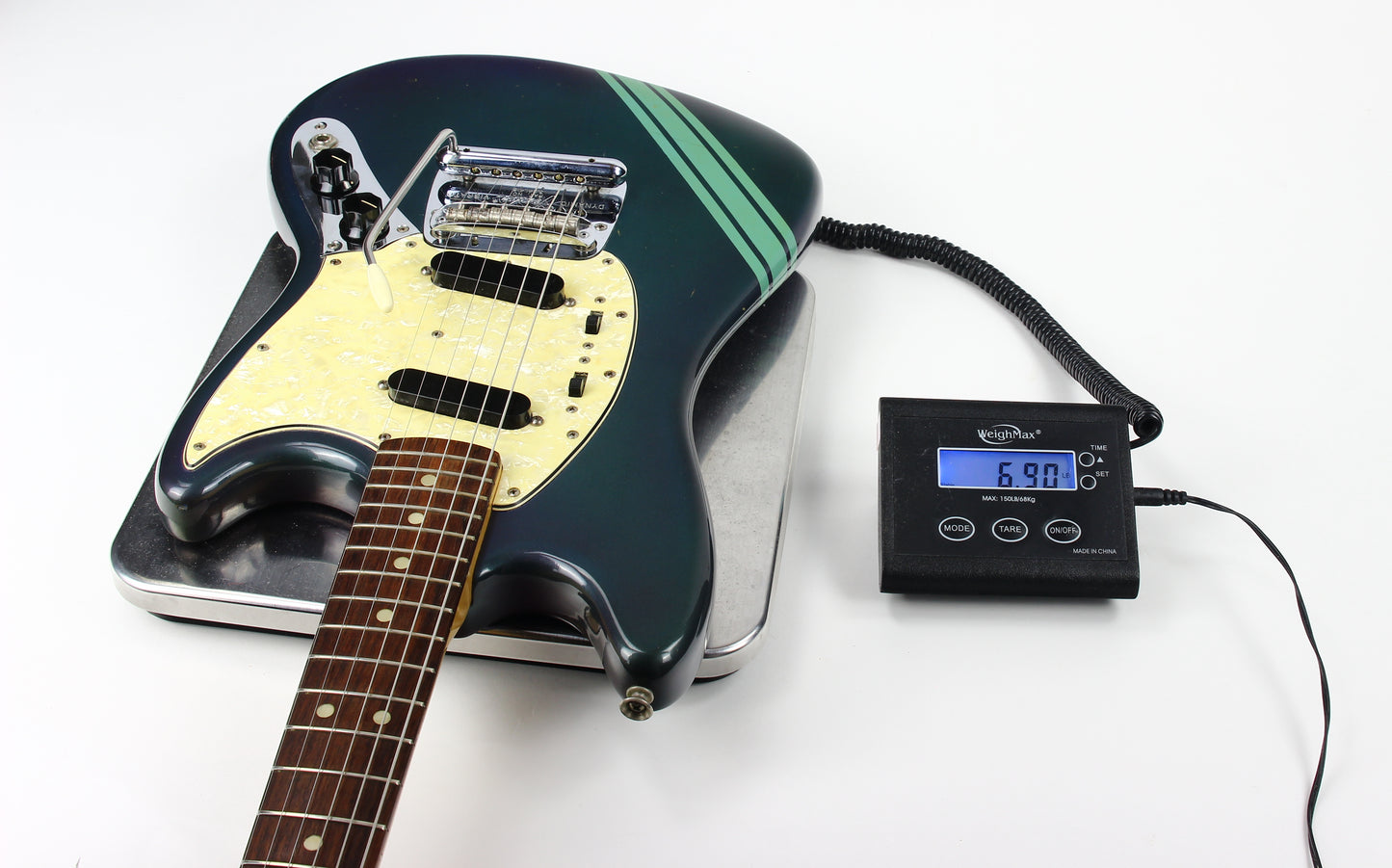 Early 1969 Fender Competition Blue Mustang Burgundy | Kurt Cobain! Nirvana guitar