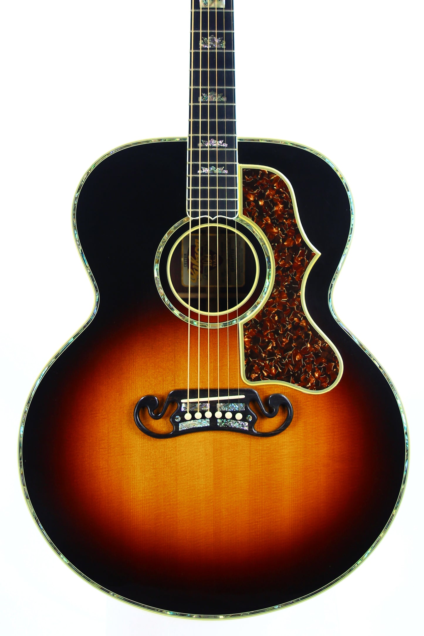 1994 Gibson Custom Shop REN FERGUSON Custom SJ-200 ROSEWOOD - J200, Signed Label, Jumbo Flat Top Acoustic, ABALONE!!