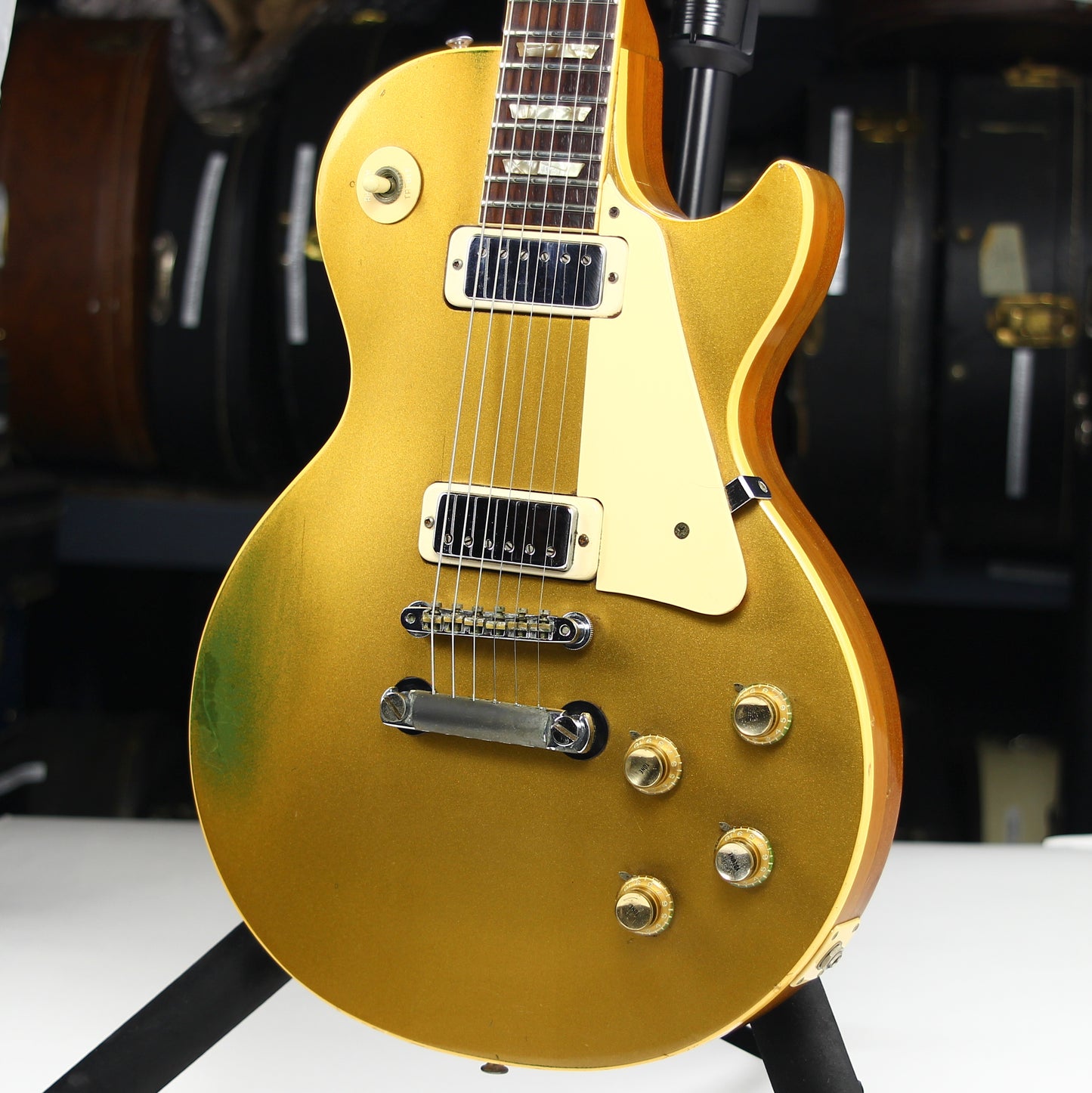 1973 Gibson Les Paul Deluxe Goldtop | 2 Mini Humbuckers, Original Case! Vintage Guitar! standard custom