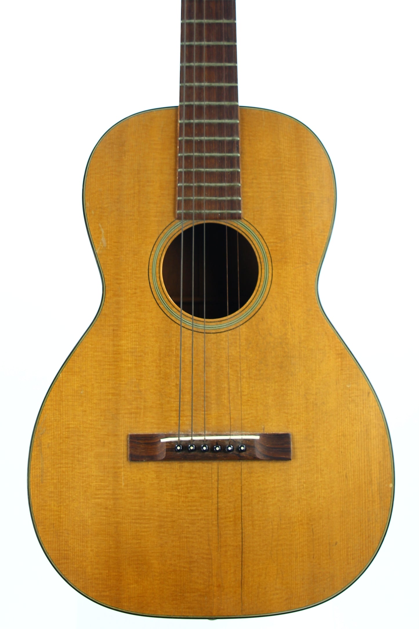 1961 Martin 0-16NY New Yorker 0-16 Vintage Acoustic Guitar - Project Guitar, Brazilian Rosewood Bridge & Fingerboard